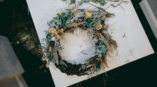 DRIED FLOWER SEASONAL WREATH MAKING WORKSHOP