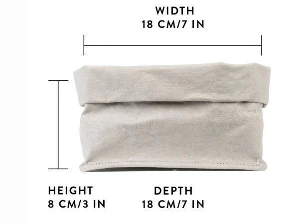 Lollie Large+ Paper Bag Grey