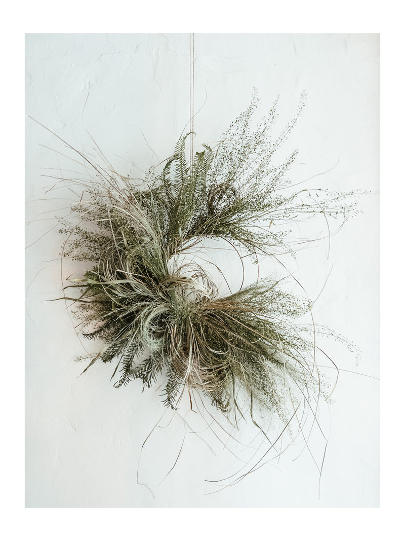 Dried Flower Festive Wreath Making Workshop at Stòr Lifestyle