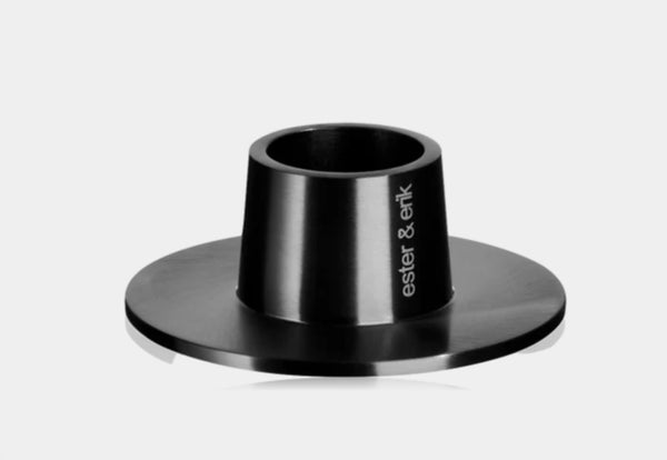 Nordic Black Brass Candle Holder Box of 2