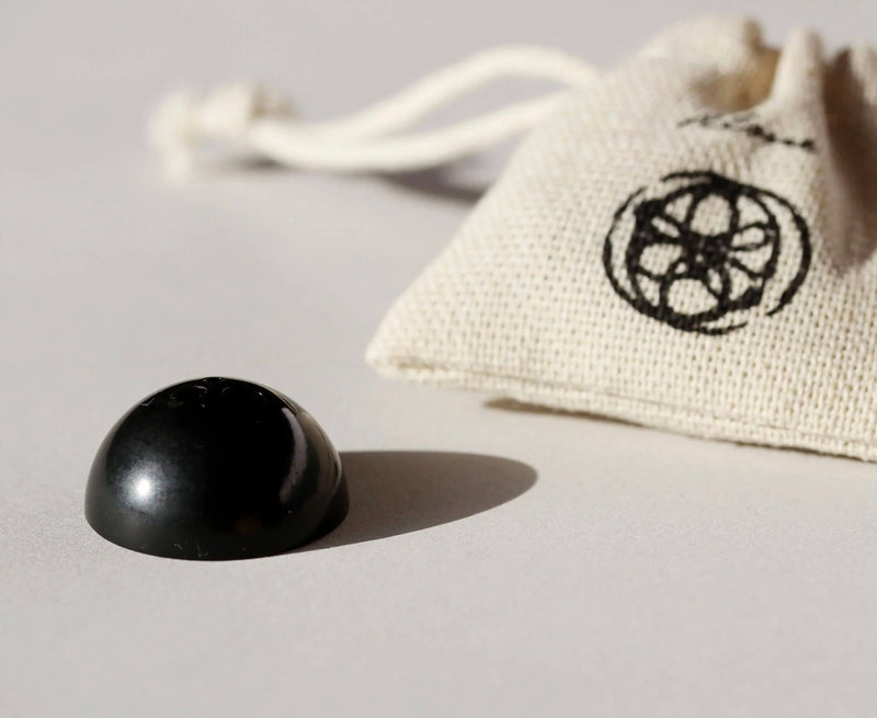 Dome Brass Incense Stick Holder In Black Zinc