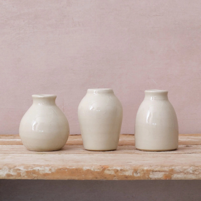 Hand Thrown Ceramic Bud Vase