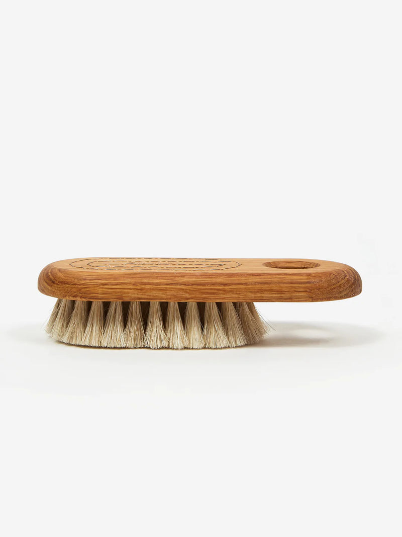 Oiled Oak Bath Brush With Handle