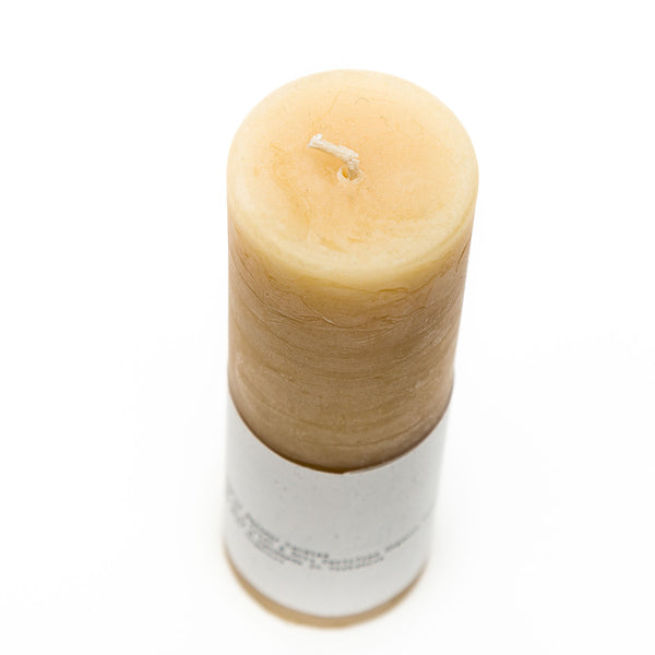 Organic Beeswax Handmade Pillar Candles 150mm