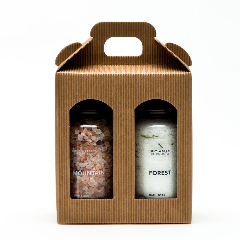 Mountain & Forest Bath Salts Set