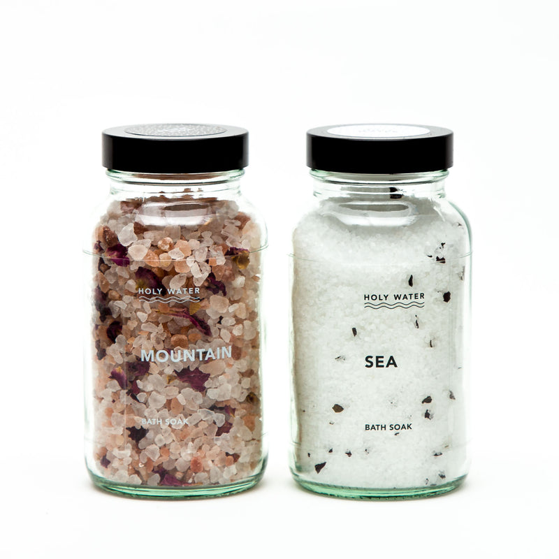Mountain & Sea Bath Salts Set