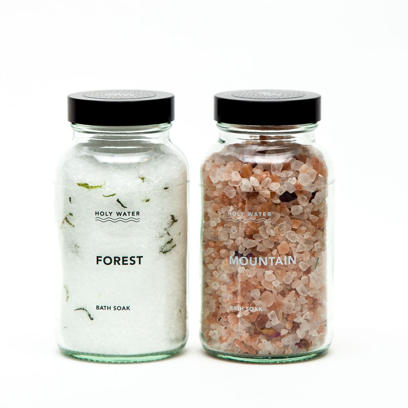 Mountain & Forest Bath Salts Set