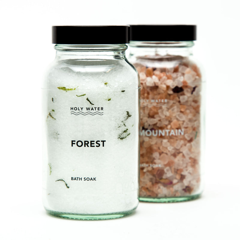 Mountain & Forest Bath Salts Set