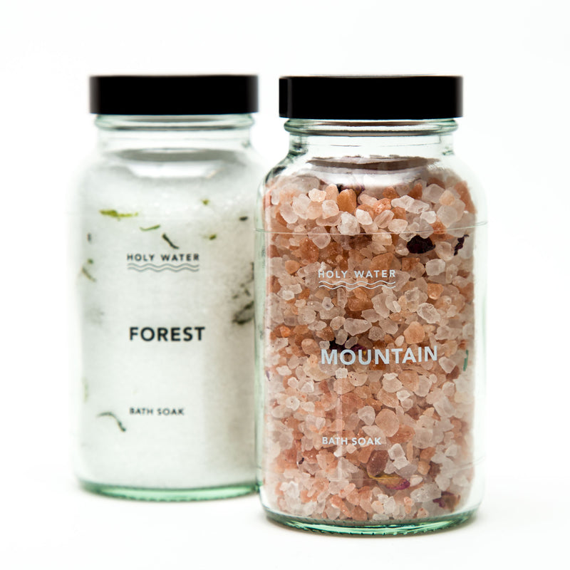 Mountain & Forest Bath Salts Set