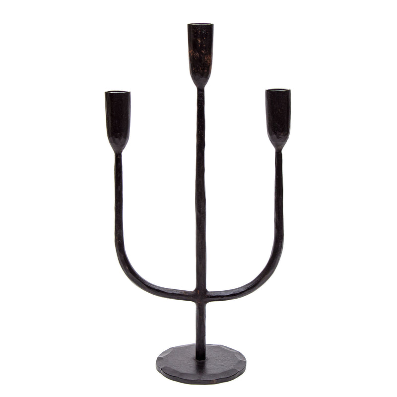 Black Brass Candelabra