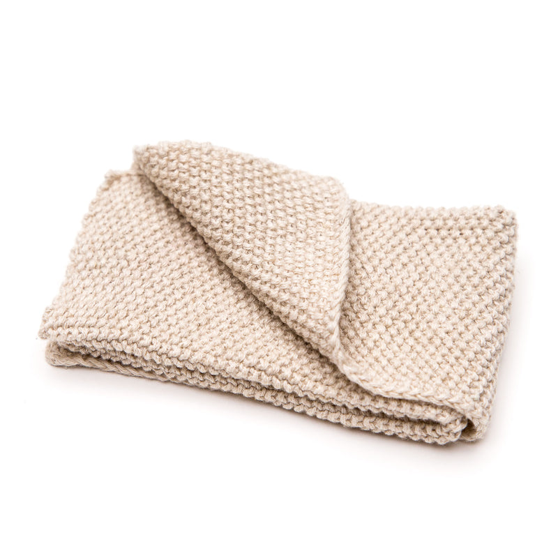 Household Cloth Beige Purl Stitch