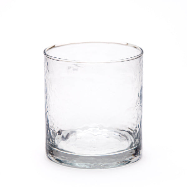 Hammered Glass Tumbler