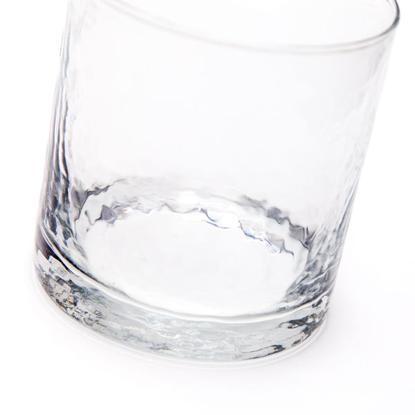 Hammered Glass Tumbler