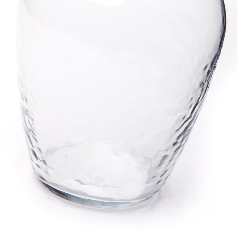 Hammered Glass Carafe