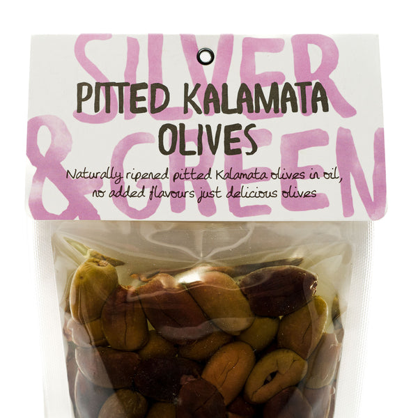 Silver & Green Kalamata Black Olives