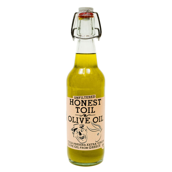 Honest Toil Extra Virgin Olive Oil Swing Stopper Bottle