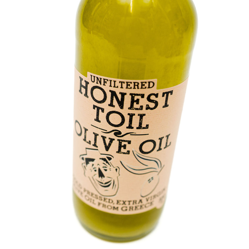 Honest Toil Extra Virgin Olive Oil Swing Stopper Bottle