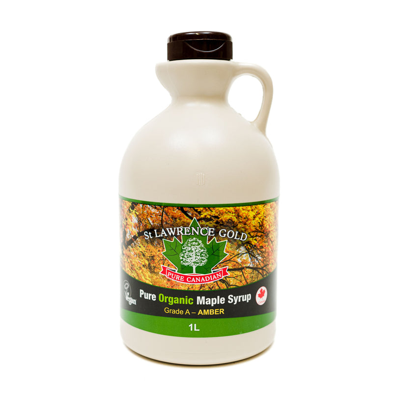 Organic Grade A Maple Syrup 1L