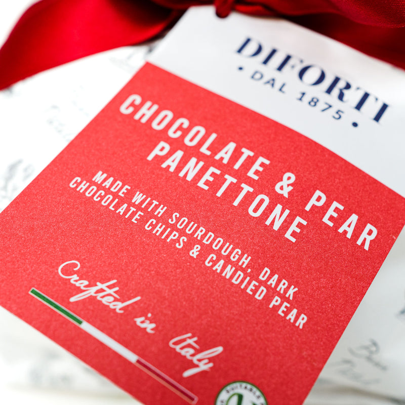 Diforti Chocolate & Pear Panettone