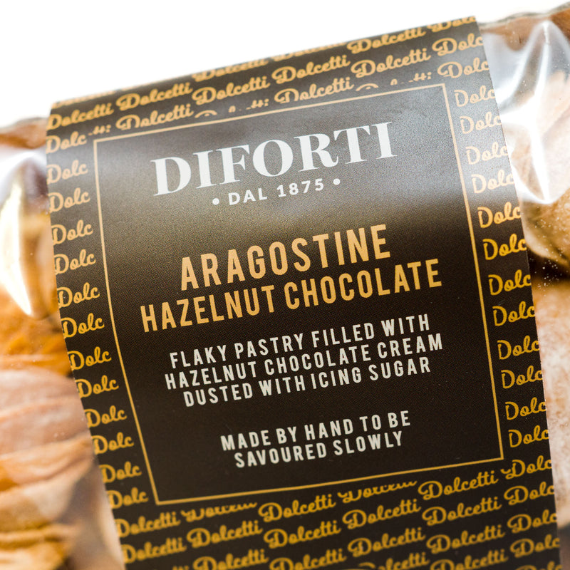 Diforti Aragostine Hazelnut Chocolate