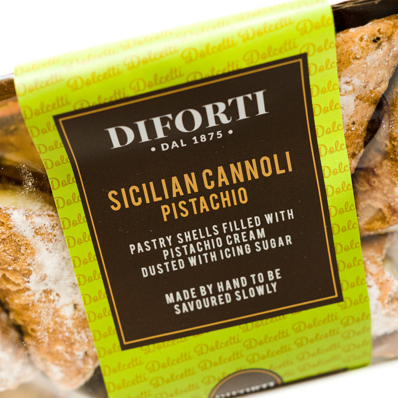 Diforti Sicilian Pistachio Cannoli