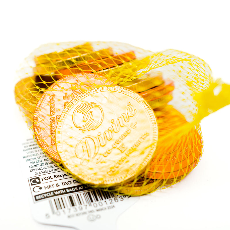 Divine Chocolate Coins