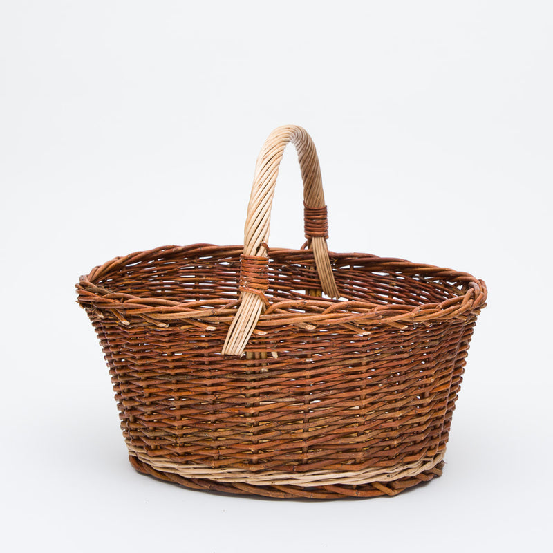 The Big Red Willow Cuddy Basket