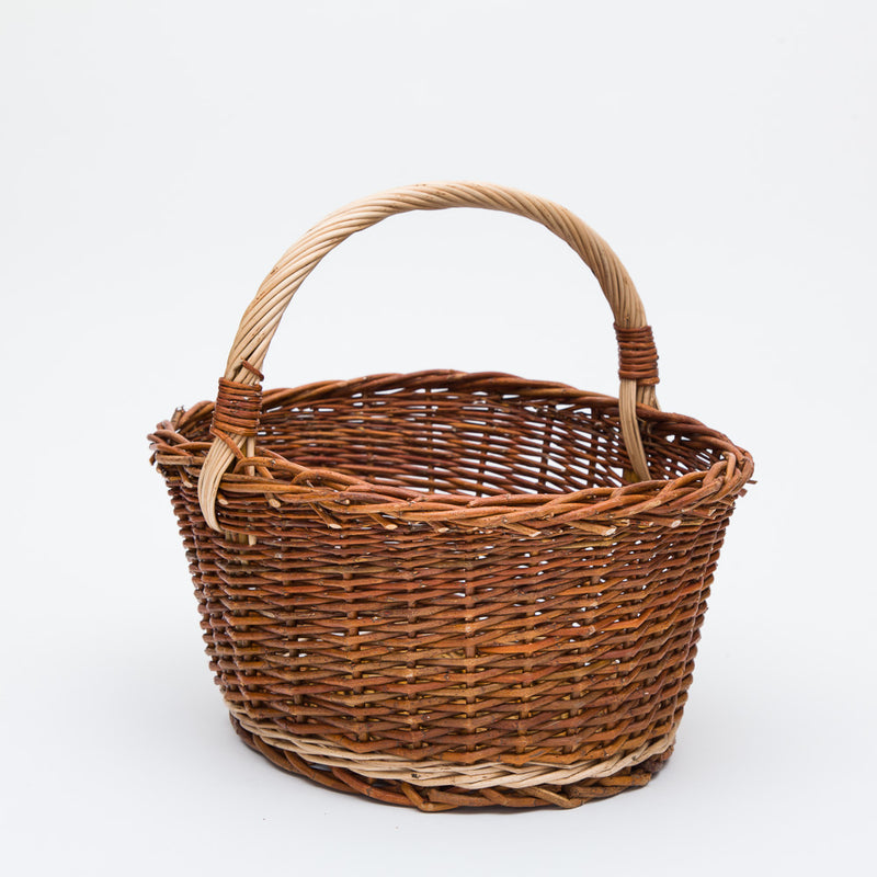 The Little Red Willow Cuddy Basket