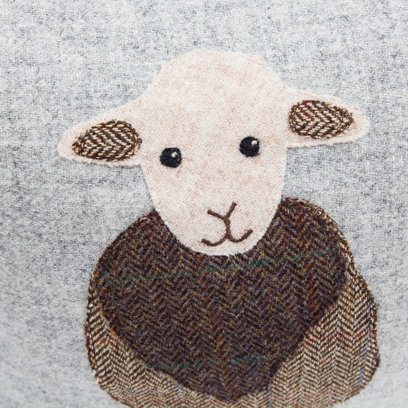Harris Tweed Herdwick Sheep Cushion