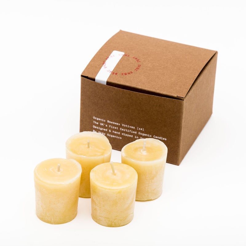 Organic Beeswax Votives