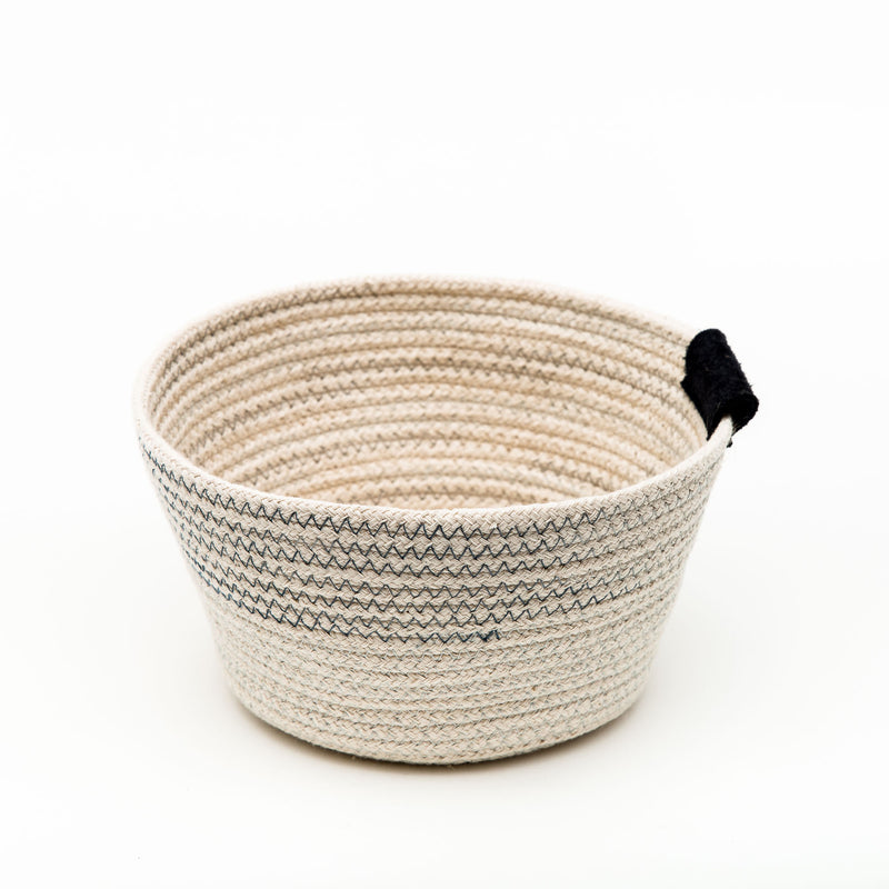 Duo Tone Cotton Rope Bowl