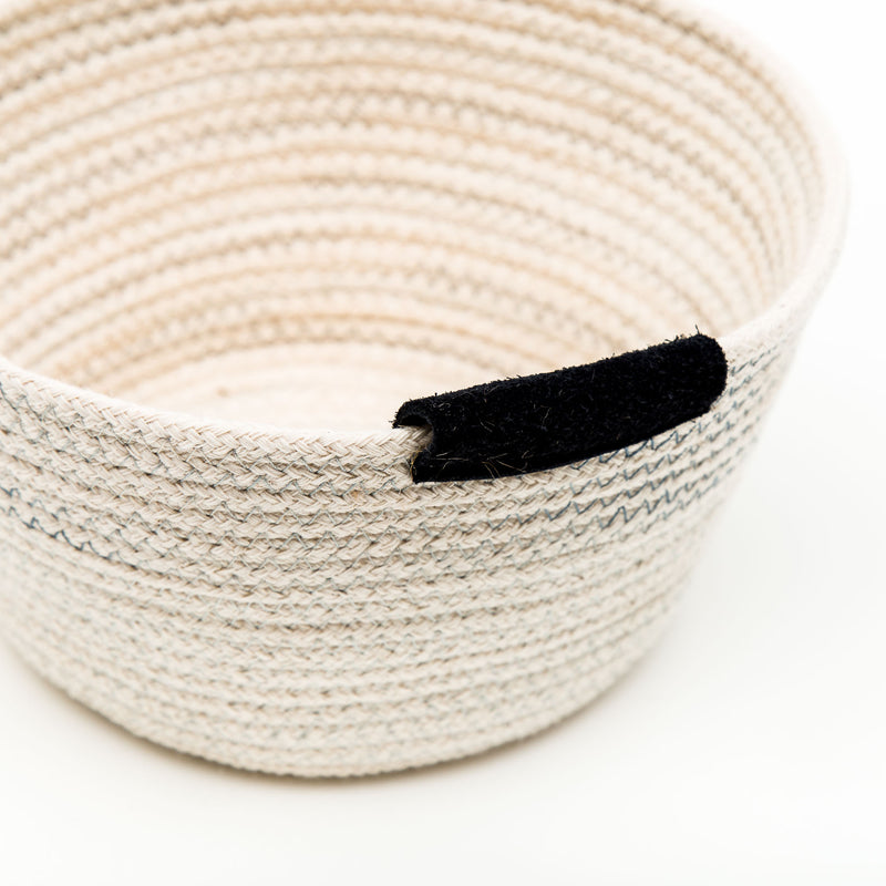 Duo Tone Cotton Rope Bowl