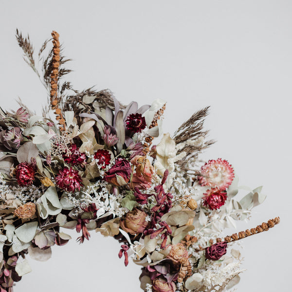 Silesian Meadow Dried Floral Wreath