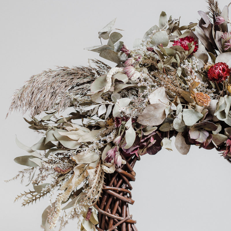 Silesian Meadow Dried Floral Wreath