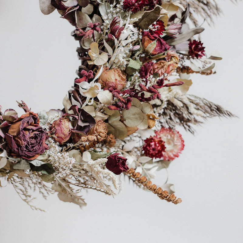 Silesian Meadow Dried Floral Wreath