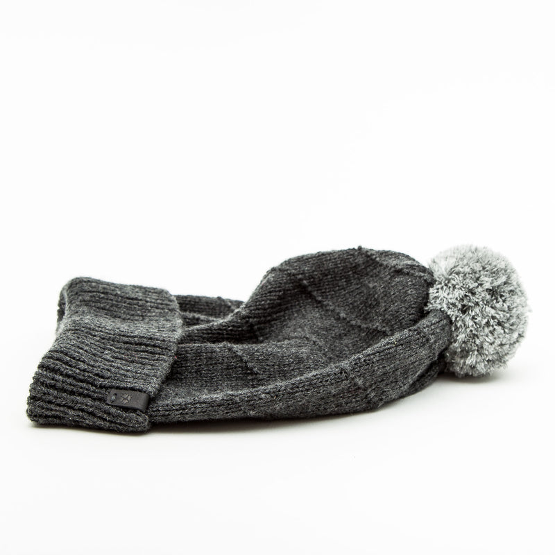 Merino Wool Pom Pom Hat