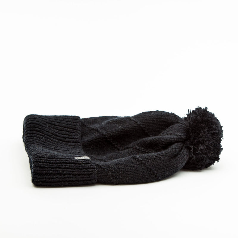 Merino Wool Pom Pom Hat