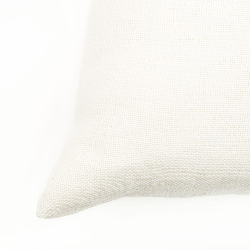 Cream Colour Small Natural Linen Cushion