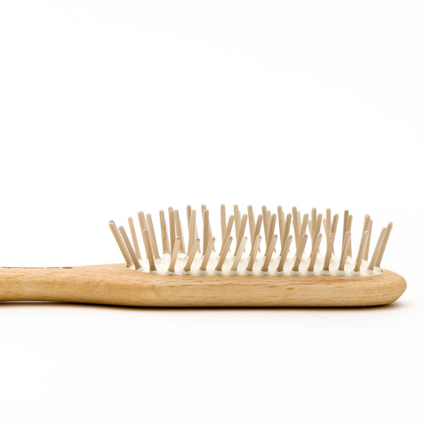 Beech & Wooden Pin Hairbrush