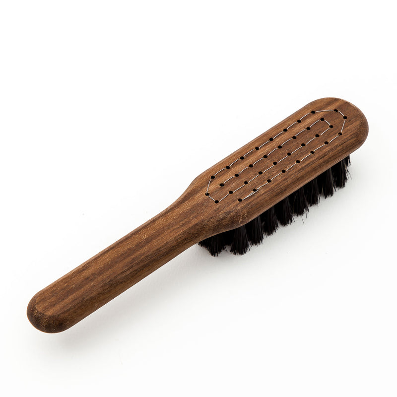 Oiled Walnut Beard Brush