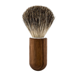 Oiled Walnut Shaving Brush