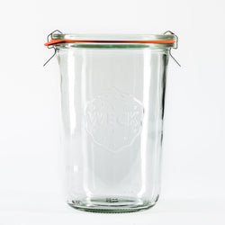 28.8oz Large Weck Jar With Seal & Clips