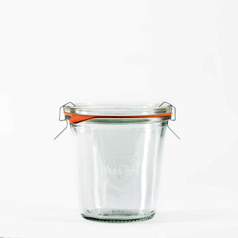 10.2oz Twin Pack Weck Jar With Seal & Clips