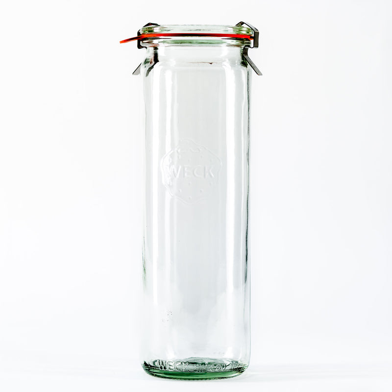 20.4oz Tall Weck Jar With Seal & Clips