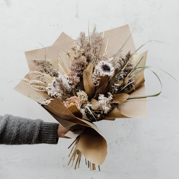 Protea Palm Spear Sazerac Bouquet