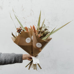 Rosie Reed Feather Grass Posy