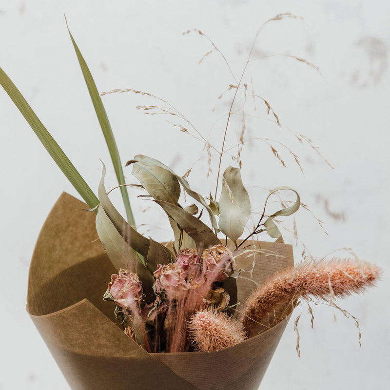 Rosie Reed Feather Grass Posy