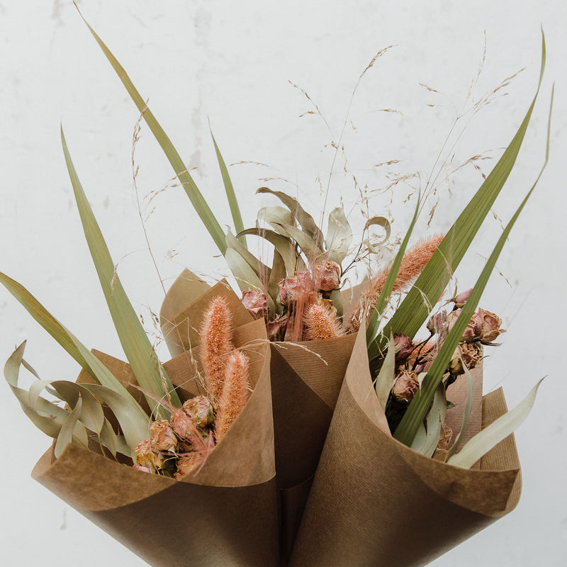 Rosie Reed Feather Grass Posy