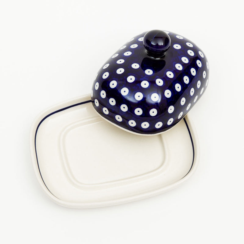 Butter Dish - Polish Pottery | Travelling Basket