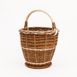 Red Willow Potato Basket - Handmade Willow Basket